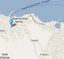 mappa Hotel Casa Mazzella