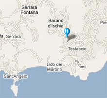 mappa Albergo da Franceschina