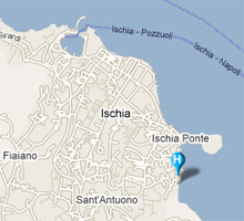 mappa Hotel La Ninfea