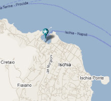 mappa Technosub Ischia Diving