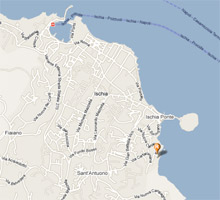 mappa Ristorante La Ninfea